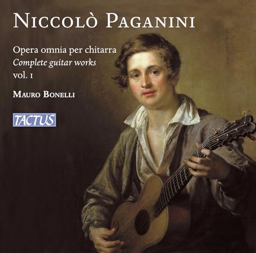 MAURO BONELLI - PAGANINI - GUITAR WORKS VOL 1 - CD image 1