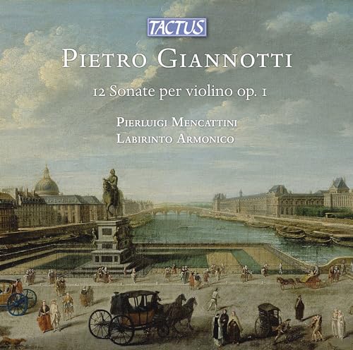 ENSEMBLE LABIRINTO A - GIANNOTTI - 12 VIOLIN SONATAS - CD image 1