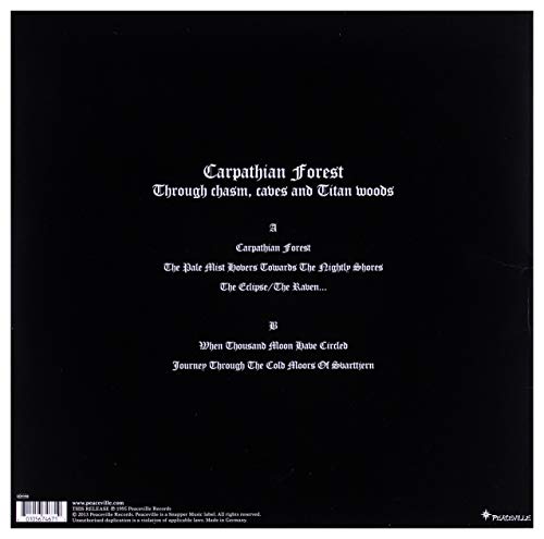 Carpathian Forest - Through Chasm, Caves And Titan Woods - Vinyl Record image 2