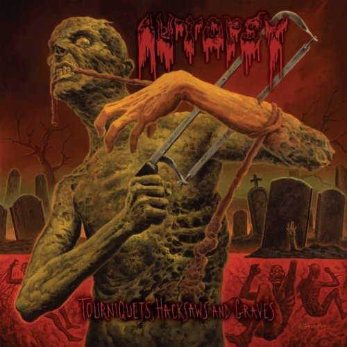 Autopsy - Tourniquets, Hacksaws And Graves - Vinyl Record image 1