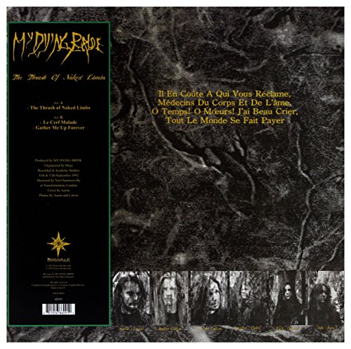 MY DYING BRIDE - THRASH OF NAKED LIMBS - Vinyl Record 12EP image 2