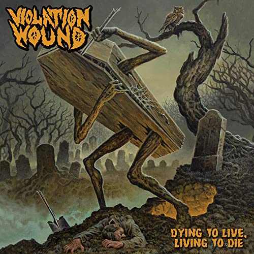 VIOLATION WOUND - DYING TO LIVE  LIVING TO DIE - CD image 1
