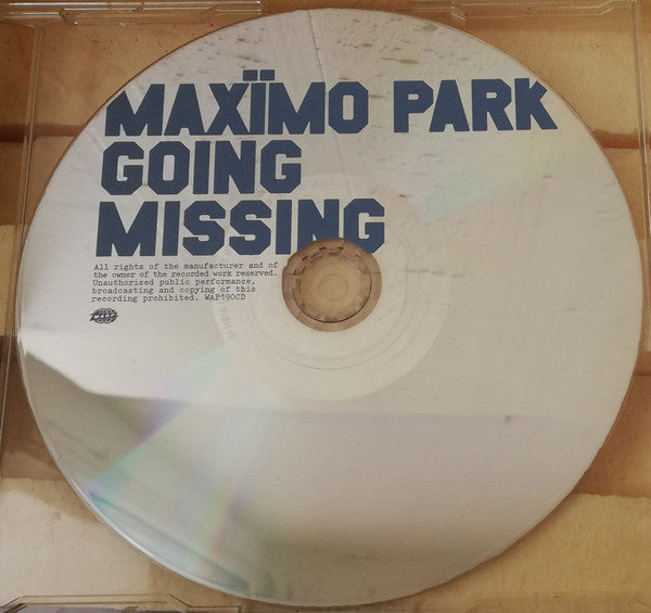 Maximo Park - Going Missing (Part One) - Used CD image 6