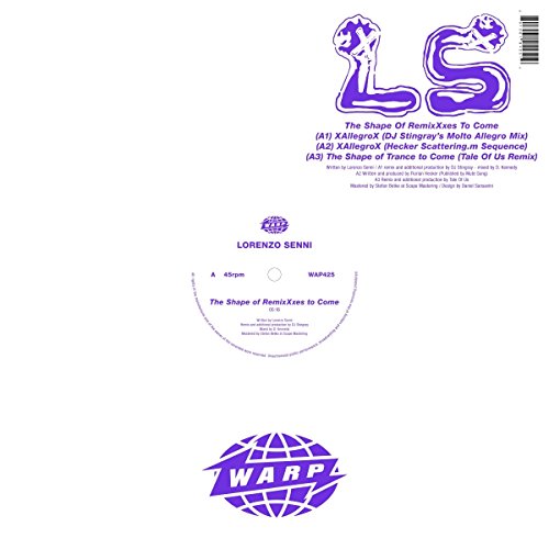 LORENZO SENNI - SHAPE OF REMIXXXES TO COME - Vinyl Record 12" MAXI SIN image 1