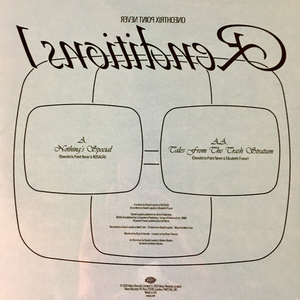 ONEOHTRIX POINT NEVE - RENDITIONS I - Vinyl Record 10" RECORD image 2