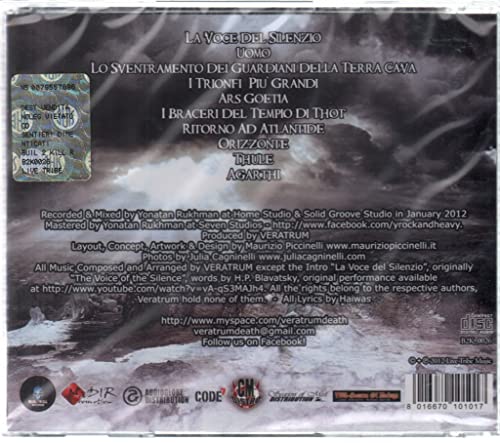 VERATRUM - SENTIERI DIMENTICATI - CD image 2