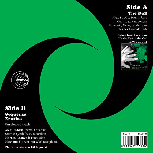 Alex Puddu - Bull / Sequenza Erotica - Vinyl Record 7" image 2