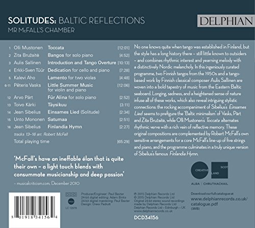 Mr McFall's Chamber - Solitudes - Baltic Reflections - CD image 2
