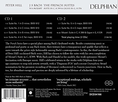 Johann Sebastian Bac - J.S. Bach: The French Suites - CD image 2