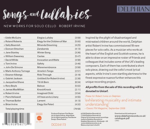 Robert Irvine - : Songs and Lullabies: - CD image 2