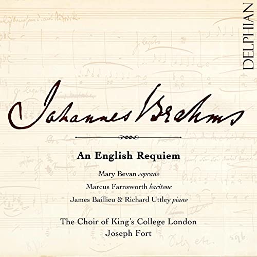 Johannes Brahms - An English Requiem - CD image 1