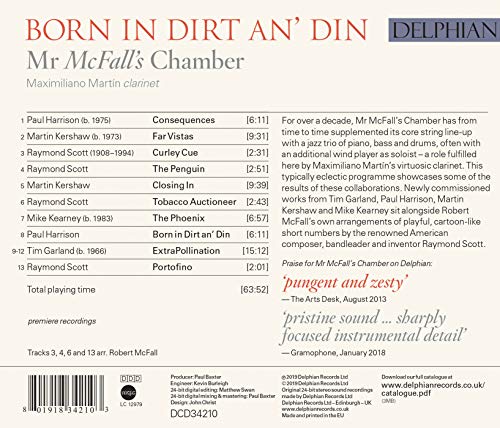 MCFALLS CHAMBER - BORN IN DIRT AN DIN - CD image 2