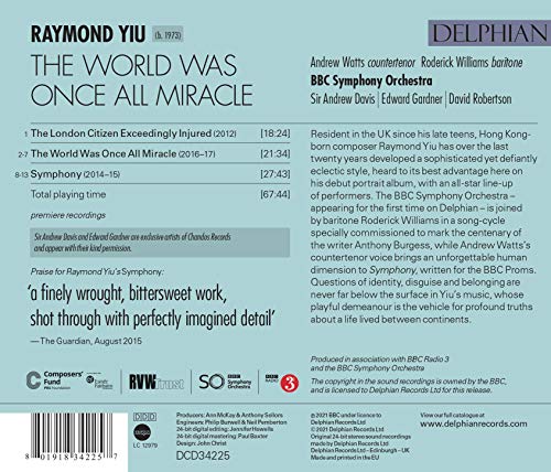 ANDREW WATTS; RODERI - RAYMOND YIU THE WORLD WAS ONC - CD image 2