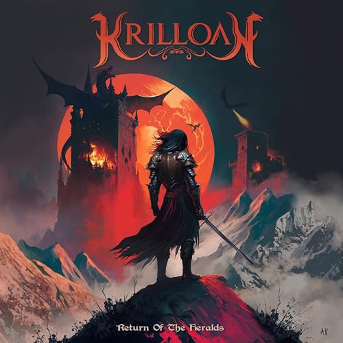KRILLOAN - RETURN OF THE HERALDS (RED MARBLED VINYL) - Vinyl Record image 1