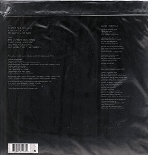MANSUN - CLOSED FOR BUSINESS (RSD 2021) - Vinyl Record 12EP image 2