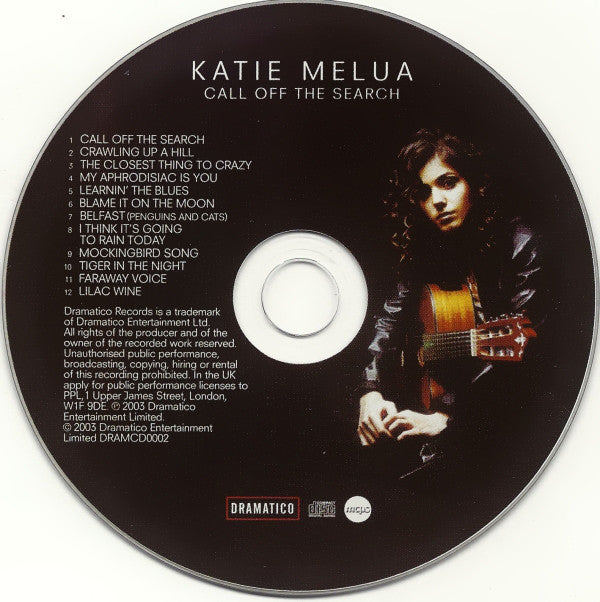 Katie Melua - Call Off The Search - Used CD image 5