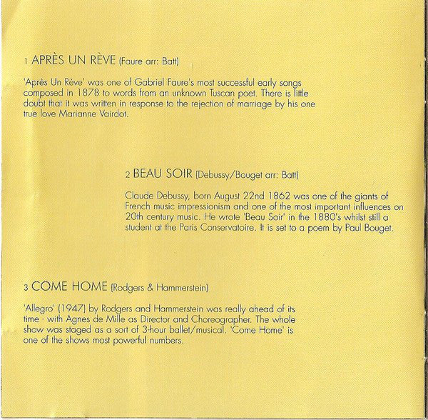 Robert Meadmore - After A Dream - Used CD image 10