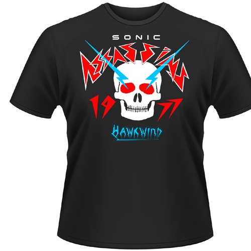 HAWKWIND - SONIC ASSASSINS - tshirt - T Shirt - Size S image 1