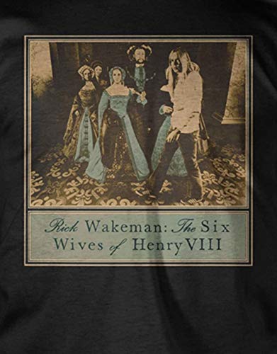 RICK WAKEMAN - SIX WIVES OF HE - tshirt - T Shirt - Size S image 3