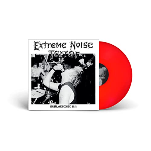 EXTREME NOISE TERROR - BURLADINGEN 1988 (RED VINYL) - Vinyl Record image 1