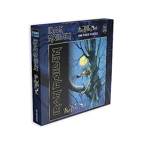 IRON MAIDEN - FEAR OF THE DARK (500 PIECE JIGSAW PUZZLE) - Jigsaw Puzz image 1