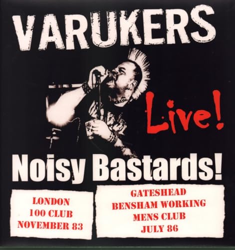 VARUKERS - NOISY BASTARDS (RED VINYL) - Vinyl Record image 2
