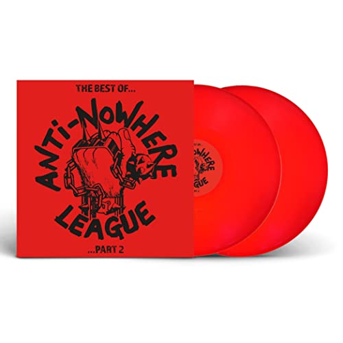 ANTI NOWHERE LEAGUE - BEST OF… PART 2 (RED VINYL) - Vinyl Record DLP image 1