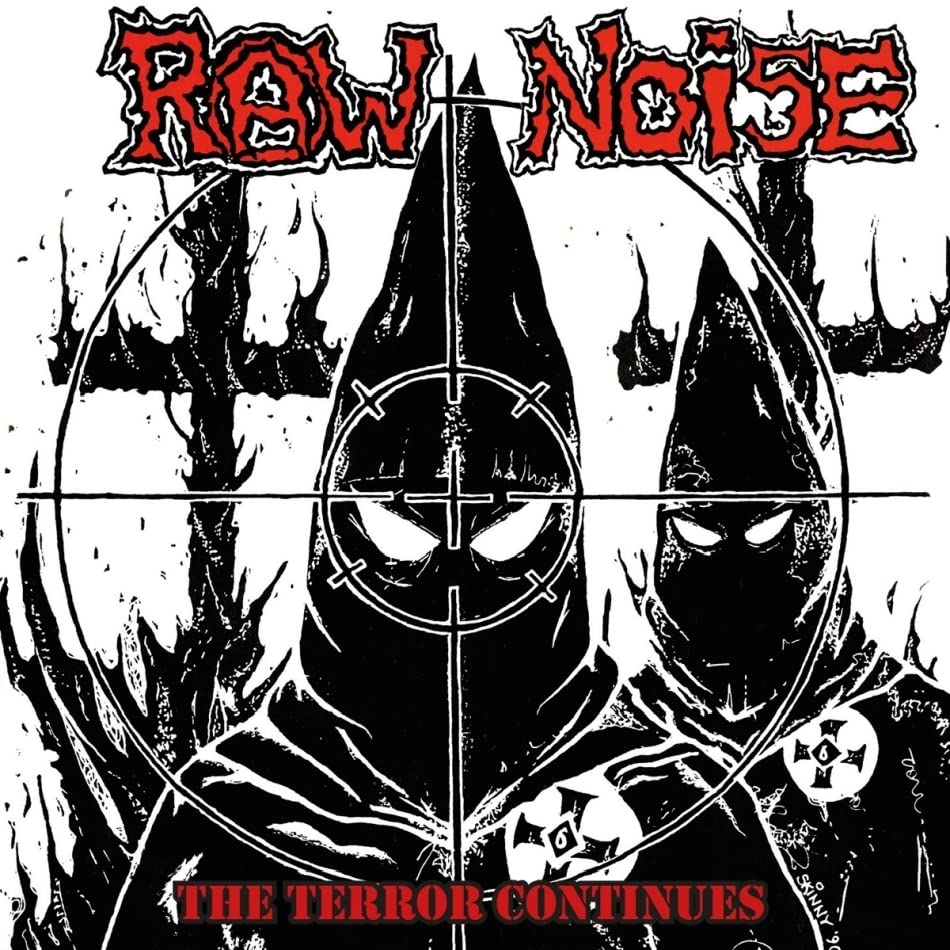 RAW NOISE - TERROR CONTINUES (RED VINYL) - Vinyl Record image 1