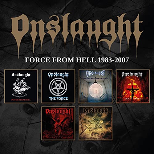 ONSLAUGHT - FORCE FROM HELL 1983 -2007 - CDB image 1