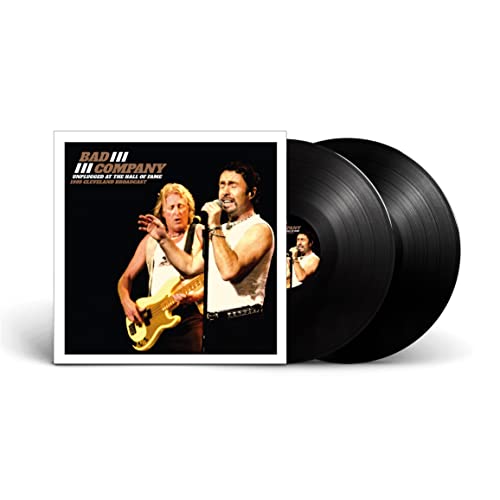 BAD COMPANY - UNPLUGGED AT THE HALL OF FAME - Vinyl Record DLP image 1
