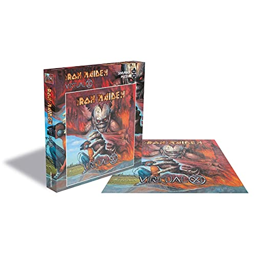 IRON MAIDEN - VIRTUAL XI (500 PIECE JIGSAW PUZZLE) - Jigsaw Puzzle image 1