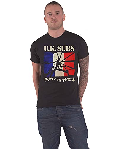 UK SUBS - PARTY IN PARIS - tshirt - T Shirt - Size M image 2