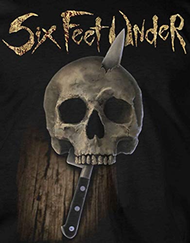 SIX FEET UNDER - KNIFE SKULL - tshirt - T Shirt - Size S image 3