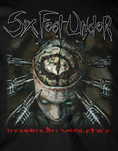 SIX FEET UNDER - MAXIMUM VIOLENC - tshirt - T Shirt - Size S image 3