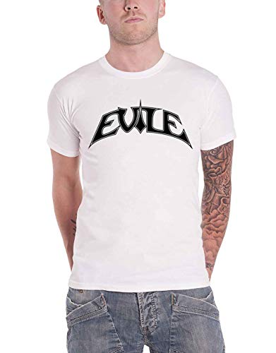 EVILE - LOGO (WHITE TS/ - tshirt - T Shirt - Size S image 1