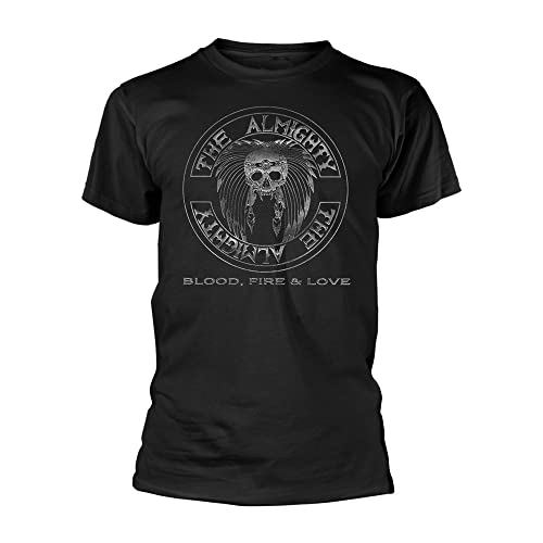 ALMIGHTY - BLOOD, FIRE & L - tshirt - T Shirt - Size M