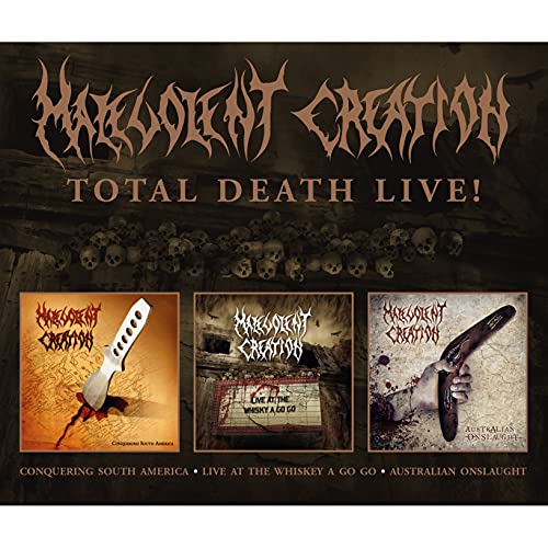 MALEVOLENT CREATION - TOTAL LIVE DEATH! - CD image 1