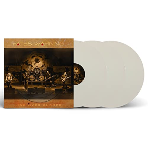 FATES WARNING - LIVE OVER EUROPE (WHITE VINYL) - Vinyl Record 3LP image 1