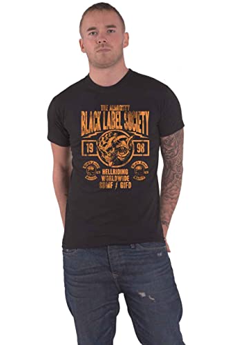 BLACK LABEL SOCIETY - HELL RIDING WOR - tshirt - T Shirt - Size S image 1