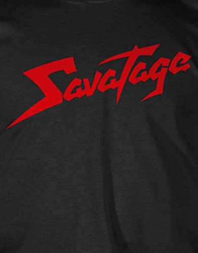SAVATAGE - RED LOGO - tshirt - T Shirt - Size M image 3