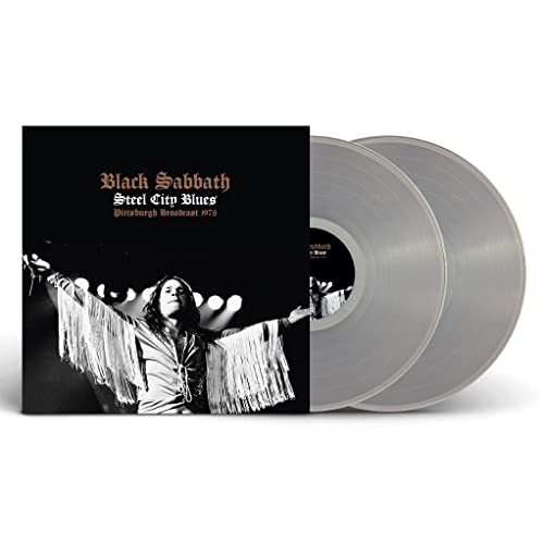 BLACK SABBATH - STEEL CITY BLUES (CLEAR VINYL) - Vinyl Record DLP image 1