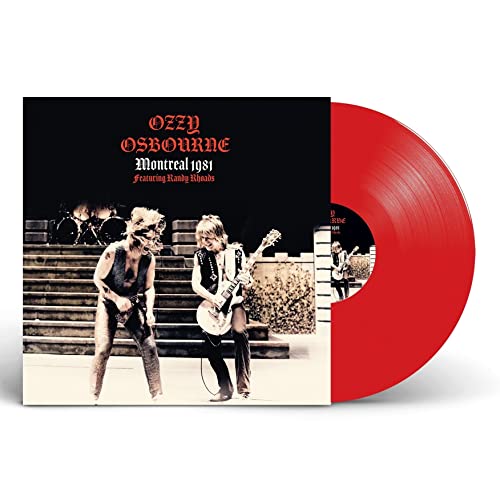OZZY OSBOURNE - MONTREAL 1981 (RED VINYL) - Vinyl Record image 1
