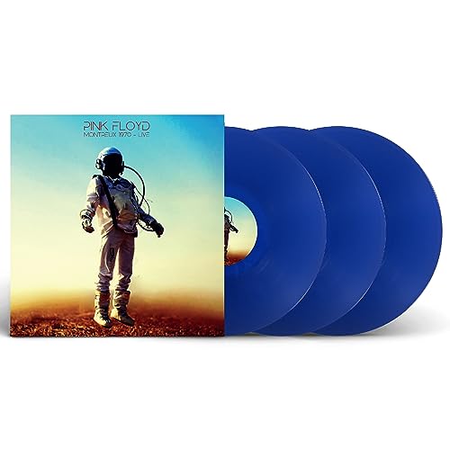 PINK FLOYD - MONTREUX 1970 – LIVE (BLUE VINYL 3LP) - Vinyl Record 3L image 1