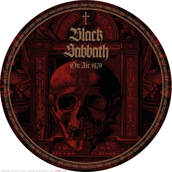 BLACK SABBATH - ON AIR 1970 (PICTURE DISC) - Vinyl Record 12PD image 1
