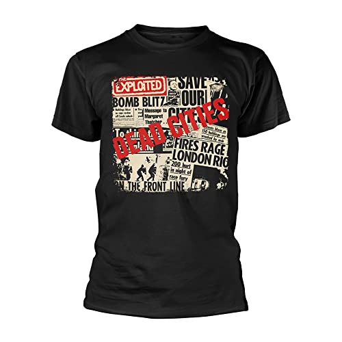 EXPLOITED - DEAD CITIES - tshirt - T Shirt - Size M image 1