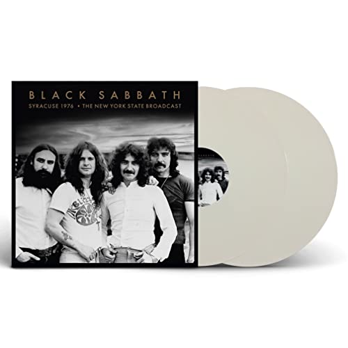 BLACK SABBATH - SYRACUSE 1976 (WHITE VINYL) - Vinyl Record DLP image 1