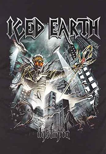 ICED EARTH - DYSTOPIA - tshirt - TSFB - Size S image 3