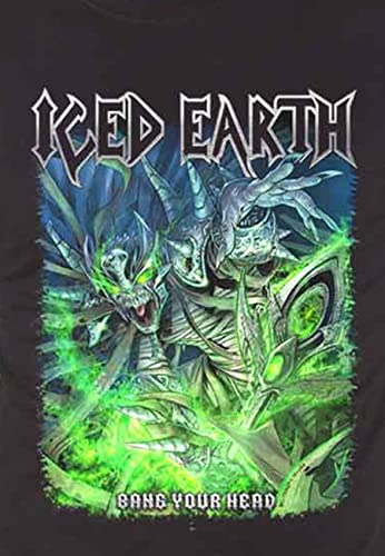 ICED EARTH - BANG YOUR HEAD - tshirt - TSFB - Size M image 3