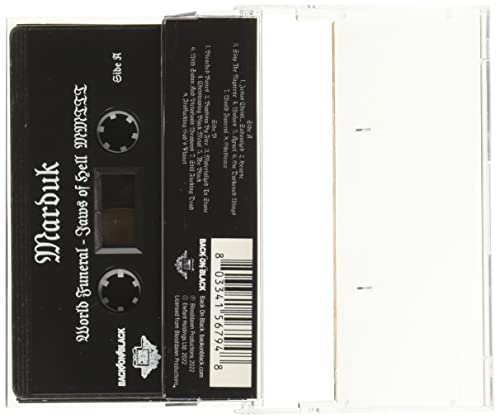 MARDUK - WORLD FUNERAL – JAWS OF HELL – MMIII - Cassette image 2