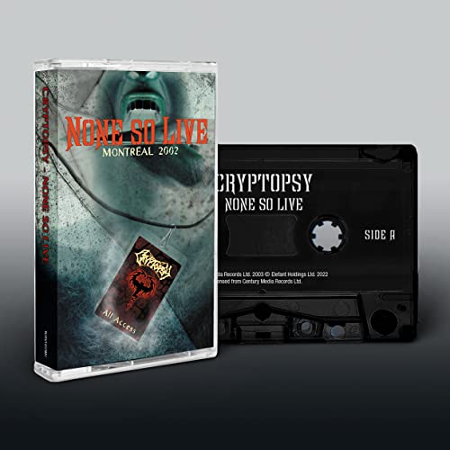 CRYPTOPSY - NONE SO LIVE - Cassette